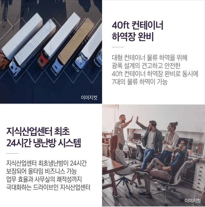 국내 최대 규모 더블Z 드라이브인 시스템 구조 및 램프 설명도